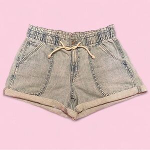Drawstring Jean Shorts Original Fit High Rise size 10 - m jeans by Maurice’s